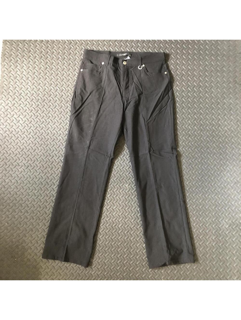 Simon Chang Black Straight Leg Pants Size 10